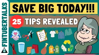 25 EXTREME Frugal Living Tips That Actually Work In 2024 | Extreme Frugal Living Tips| Fintubertalks