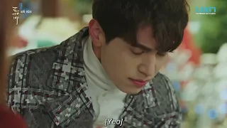 Wang-Yeo grasp his heart upon the pain (Goblin E08) Kdrama hurt scene/In pain/whump/Sick male lead