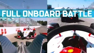 Wehrlein Vs Bird In Santiago - Full Onboard Battle & Complete Team Radio