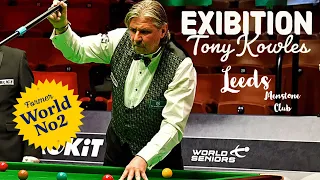 Tony Knowles the Snooker World No2 still showes he’s still got his flair