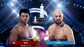 Muhammad Ali VS Tyson Fury  || Undisputed Boxing Game Early Access ESBC