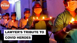 A Delhi lawyer's tribute to frontline healthcare workers
