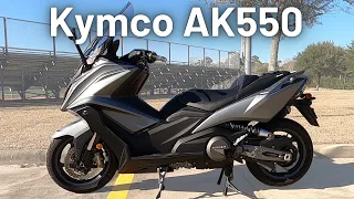 Kymco AK550: THIS is a luxury scooter