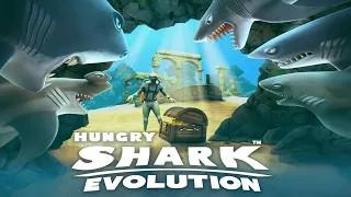 Hungry Shark Evolution - Luminite Shark Unlocked All 25 Sharks Unlocked Hack Gems Coins Mod