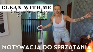 SPRZĄTAM DOM 🧹🛁  COTYGODNIOWA RUTYNA 🔥 GÓRA DOMU 360M2 🏡