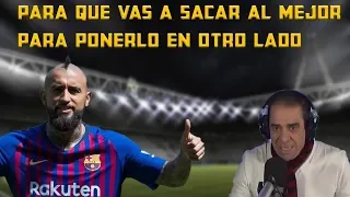 Bonvallet ¿Arturo Vidal puede jugar como Central?