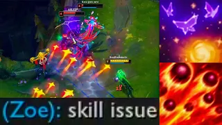 Somehow MF ult doesn't trigger Zoe bubble