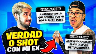 VERDAD O SHOT con mi EX🔥 LA VERDAD de POR QUÉ TERMINAMOS 💔 | Kevin Achutegui