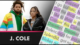 J. Cole on LONDON - Lyrics, Rhymes Highlighted (358)