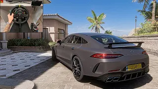 Mercedes AMG GT63S 4 Door Coupe - Forza Horizon 5 | Thrustmaster TX + Shifter Gameplay