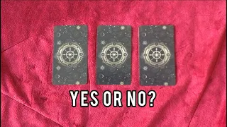 YES OR NO? (silent reading) Pick a card