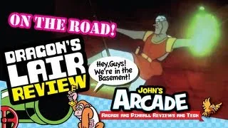 Dragon's Lair Arcade Game Review - Cinematronics 1983 - FUNSPOT ARCADE