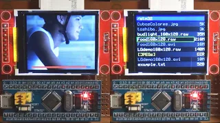 SD Media Player, File Browser and Viewer with STM32 and ST7735 LCD