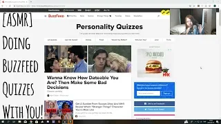 [ASMR] Doing Some Relaxed Buzzfeed Quizzes With You! (Whispering, Clicking &  Silly)