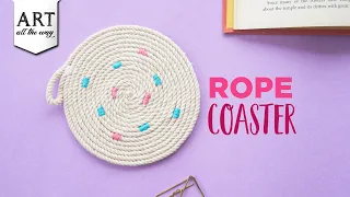 Rope Coaster | DIY Coaster | Rope Crafts