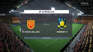 FC Nordsjælland vs Brøndby IF (10/04/2023) Danish Superliga Championship FIFA 23