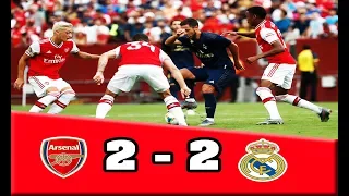 Real Madrid vs Arsenal 2-2 PEN.3-2 Highlight  ICC2019