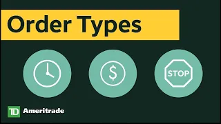 Stock Order Types: Limit Orders, Market Orders, and Stop Orders