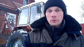 Крутые двери на трактор ЮМЗ.   modernization of tractor doors.