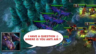 Warcraft 3 - ranked - I HAVE A QUESTION :) WHERE IS YOU ANTI AIR ?