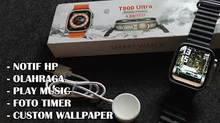 Smart Watch T800 | Cara Konek SmartWatch Ke HP