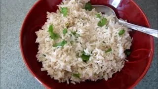 Simple Cilantro Lime Rice Recipe