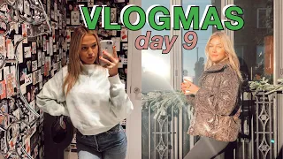 vlogmas day 9: last day of my internship, cleaning & nighttime skincare | maddie cidlik