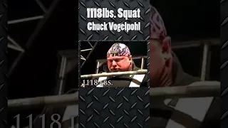 Intense 1118lbs. Squat from Chuck Vogelpohl