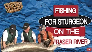 FISHING FOR STURGEON ON FRASER RIVER