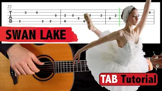 Swan Lake - Easy Guitar Tutorial + TAB