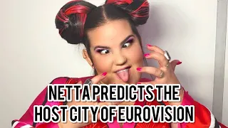 Netta predicts the host city of Eurovision *WRONG EVERY TIME*