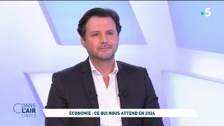 Economie : ce qui nous attend en 2024 #cdanslair l'invité 08.01.2024