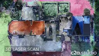 As-Built 3D Laser Scan of Miami Beach Historic Residence