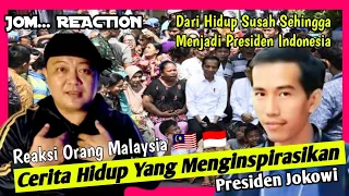 🇮🇩 Presiden Jokowi: Cerita Hidup Jokowi | Jom Reaction 🇲🇾