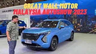 Haval SUVs, Cannon pickup trucks, Ora Good Cat with bodykit and more - 2023 Malaysia Autoshow