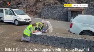 Ubicando los puntos de muestreo óptimos. Erupción Cumbre Vieja. IGME-CSIC