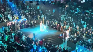 WWE Hall Of Fame 2024 Ceremony The Rock Entrance