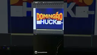 Domingão com Hulk, Logo Desalinhado?!