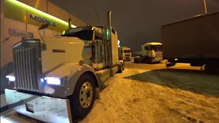 KENWORTH W900 РОСКОШНЫЙ ТРАК У ПРИЯТЕЛЯ