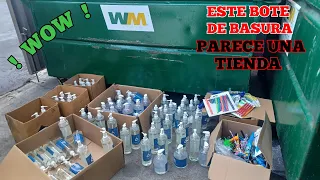 Esto vale ORO y los RICOS se dan el lujo de TIRARLO a la BASURA #dumpsterdiving #loquetiranenusa