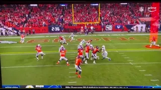 Russell Wilson misses KJ Hamler on slant route 4th and goal. Denver Broncos vs Indianapolis Colts￼