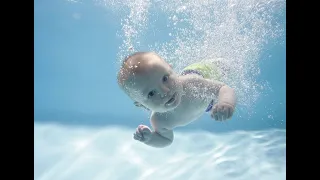 Как крохи плавают под водой