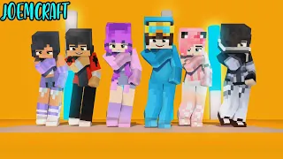 COUPLE DANCE | GANGNAM STYLE DANCE | OHAYO DANCE | NICO, ZOEY, APHMAU, KC  -   Minecraft Animation