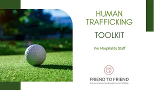 Human Trafficking Toolkit for Hospitality Industry