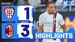 Cagliari-Milan 1-3 | Okafor scores first in Rossoneri shirt: Goals & Highlights | Serie A 2023/24