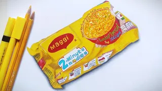 maggi 🍝 short video / 3d art 😍 #maggi #short #art