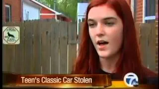 Teenager's classic car is stolen from school parking lot