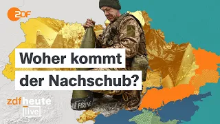 Ukraine unter Druck: Was die neuen Militärhilfen bringen | ZDFheute live