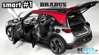 smart #1 BRABUS unter die Lupe genommen