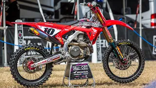 Inside Justin Brayton's Factory Muc-Off Honda CRF450 - Motocross Action Magazine